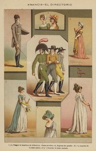 Franciaország, The Directory (színes litho) alkotó: European School