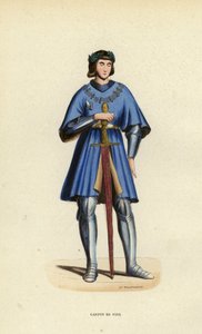 Gaston De Foix (színes metszet) alkotó: European School