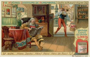 Hans Sachs a műhelyében alkotó: European School