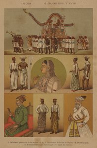 India, 17. és 18. század (színes litó) alkotó: European School