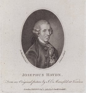 Joseph Haydn, osztrák zeneszerző (metszet) alkotó: European School