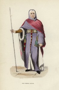 Angol büntetőbíró (színes metszet) alkotó: European School