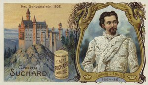 II. Ludwig bajor király és a neuschwansteini kastély alkotó: European School