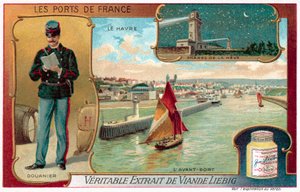 Le Havre (chromolitho) alkotó: European School