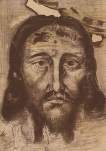 Jézus Krisztus hasonlatossága: Bartolomeo templomból, Genova (kromolit) alkotó: European School