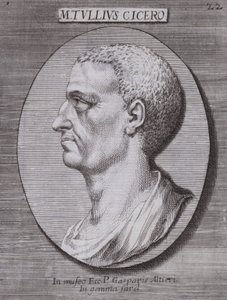 Marcus Tullius Cicero római filozófus, politikus, tudós és szónok (metszet) alkotó: European School