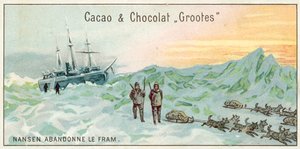 Nansen elhagyja a Framot (chromolitho) alkotó: European School