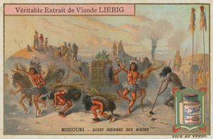 Indián bölénytánc Missouriban alkotó: European School
