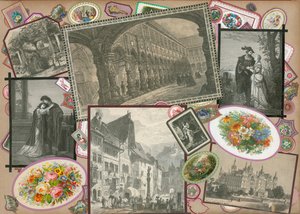 Oldal a Sammelsurium III. kötetéből (nyomtatott anyag) alkotó: European School