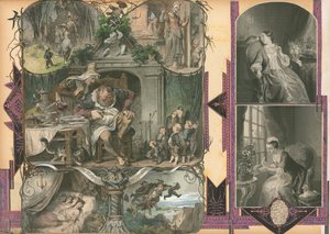 Oldal a Sammelsurium III. kötetéből (nyomtatott anyag) alkotó: European School