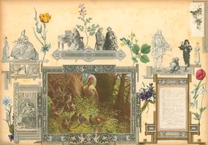 Oldal a Sammelsurium II. kötetéből (nyomtatott anyag) alkotó: European School