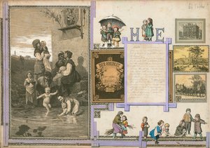 Oldal a Sammelsurium IV. kötetéből (nyomtatott anyag) alkotó: European School