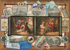 Oldal a Sammelsurium IV. kötetéből (nyomtatott anyag) alkotó: European School