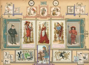 Oldal a Sammelsurium IX. kötetéből (nyomtatott anyag) alkotó: European School