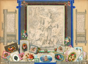 Oldal a Sammelsurium IX. kötetéből (nyomtatott anyag) alkotó: European School