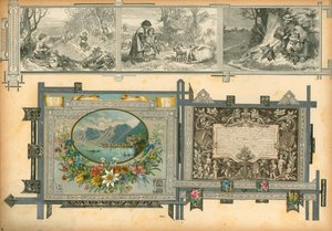 Oldal a Sammelsurium I. kötetéből (nyomtatott anyag) alkotó: European School