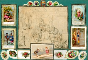 Oldal a Sammelsurium I. kötetéből (nyomtatott anyag) alkotó: European School
