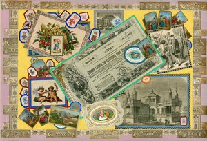 Oldal a Sammelsurium VIII. kötetéből (nyomtatott anyag) alkotó: European School