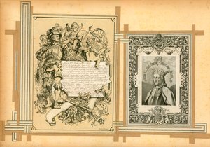 Oldal a Sammelsurium VIII. kötetéből (nyomtatott anyag) alkotó: European School