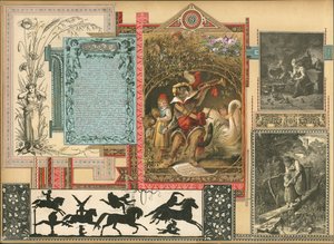 Oldal a Sammelsurium VI. kötetéből (nyomtatott anyag) alkotó: European School