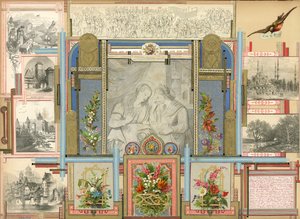 Oldal a Sammelsurium VI. kötetéből (nyomtatott anyag) alkotó: European School