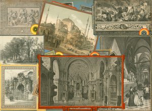 Oldal a Sammelsurium XI. kötetéből (nyomtatott anyag) alkotó: European School