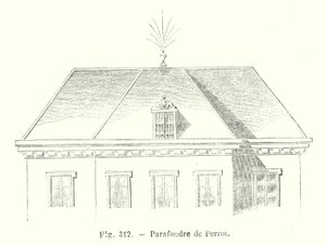 Perrot villámhárító (metszet) alkotó: European School