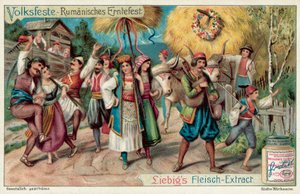 Pünkösdi ünnepségek Romániában (chromolitho) alkotó: European School