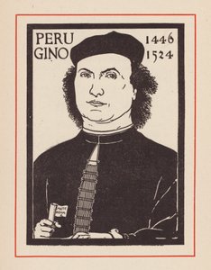 Pietro Perugino, olasz reneszánsz művész (litho) alkotó: European School