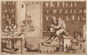 kerámia (litho) alkotó: European School