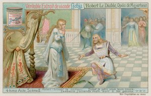 Robert bevallja vétkét Izabella hercegnőnek alkotó: European School