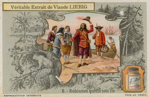 Robinson Crusoe elhagyja a szigetet alkotó: European School
