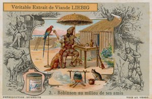 Robinson Crusoe minden barátjával alkotó: European School