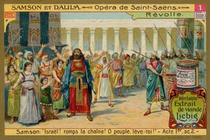 Sámson arra buzdítja az izraelitákat, hogy szabaduljanak fel alkotó: European School