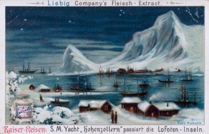 A Lofoten-szigetek Norvégiában alkotó: European School