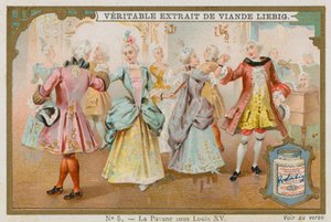 A Pavane XV. Lajos király alatt alkotó: European School