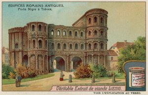 A Porta Nigra (Fekete Kapu) Trierben alkotó: European School