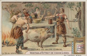 A téli napforduló ünnepe (chromolitho) alkotó: European School
