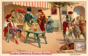 Bor: Sherry (chromolitho) alkotó: European School