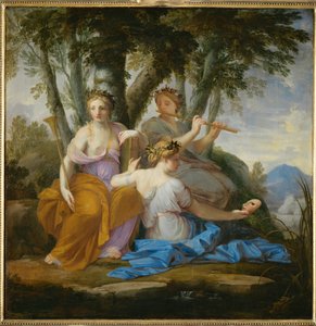 Clio, Euterpe et Thalia - A múzsák Clio, Euterpe és Thalia ...