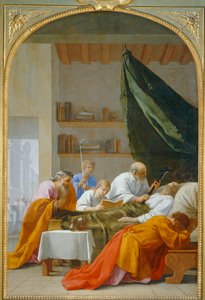 Raymond Diocrès halála - Raymond Diocrès halála ... alkotó: Eustache (studio of) Le Sueur