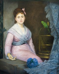 Indolencia, c. 1871-1872 (olaj, vászon) alkotó: Eva Gonzalès