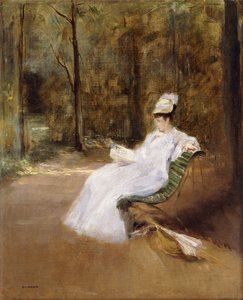 Padon ülve; A padon, 1848 körül alkotó: Eva Gonzalès
