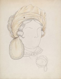 Fejdísz alkotó: Eva Noe