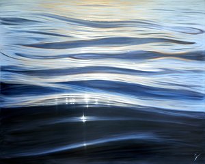 Perle de la Mer, 2023 (olaj, vászon) alkotó: Eva Volf