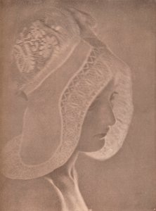 „Lányfej”, 1900. alkotó: Eva Watson Schutze