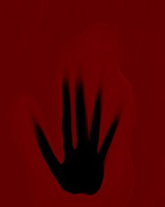 Fekete kéz, 2020-24 körül (digitális művészet) alkotó: Evan Sklar