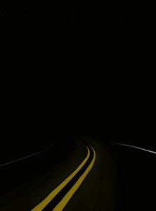 Driving The Road At Night # 3 Brooklyn (digitális művészet) alkotó: Evan Sklar