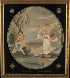 Az Alpok juhásznője, kb. 1812. alkotó: Evelina Hull