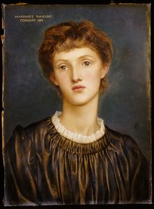 Margaret Rawlins portréja, 1883 alkotó: Evelyn De Morgan